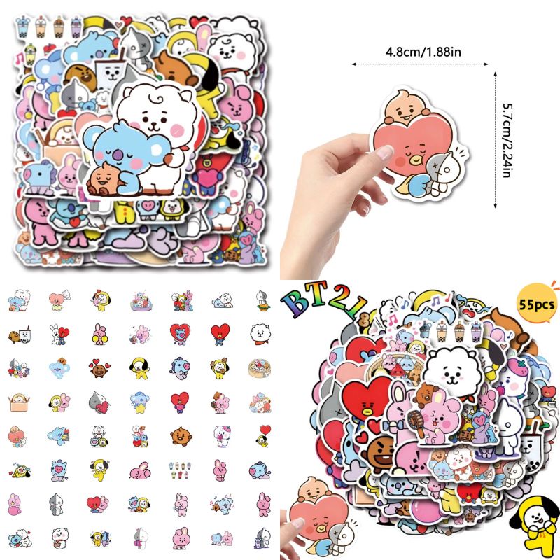 Home Decor Tv - Набор стикеров BT 2 1 Chimmy
