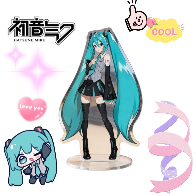 Home Decor Tv - Акриловая подставка Hatsune Miku 10 см: