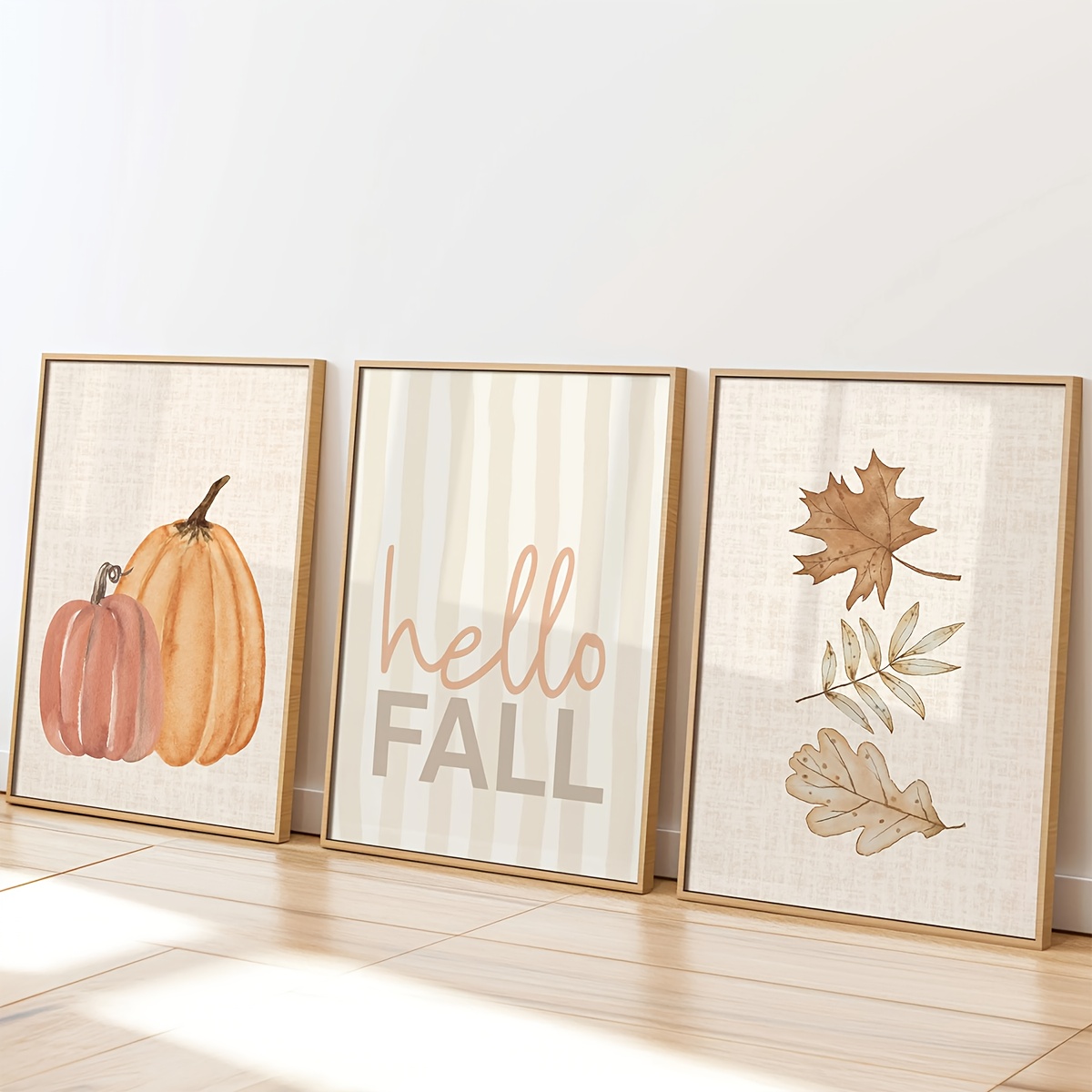 Home Decor Logo - 1/3 шт., холст с логотипом «Hello