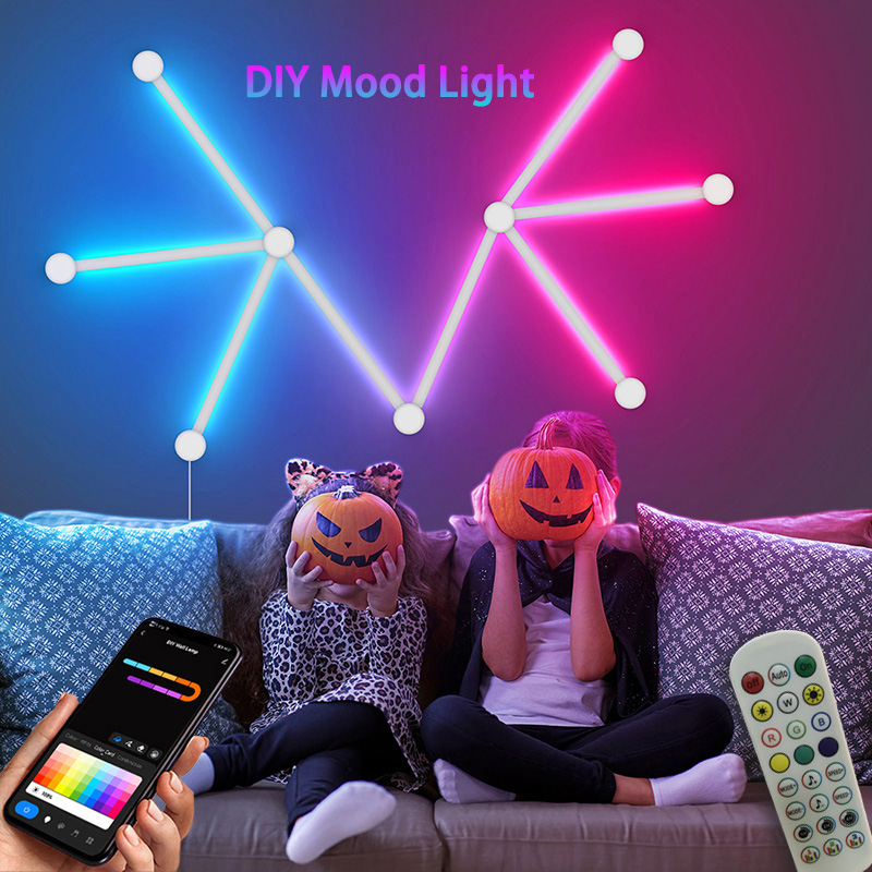Home Decor Tv - Умный настенный светильник RGB, светодиодная панель