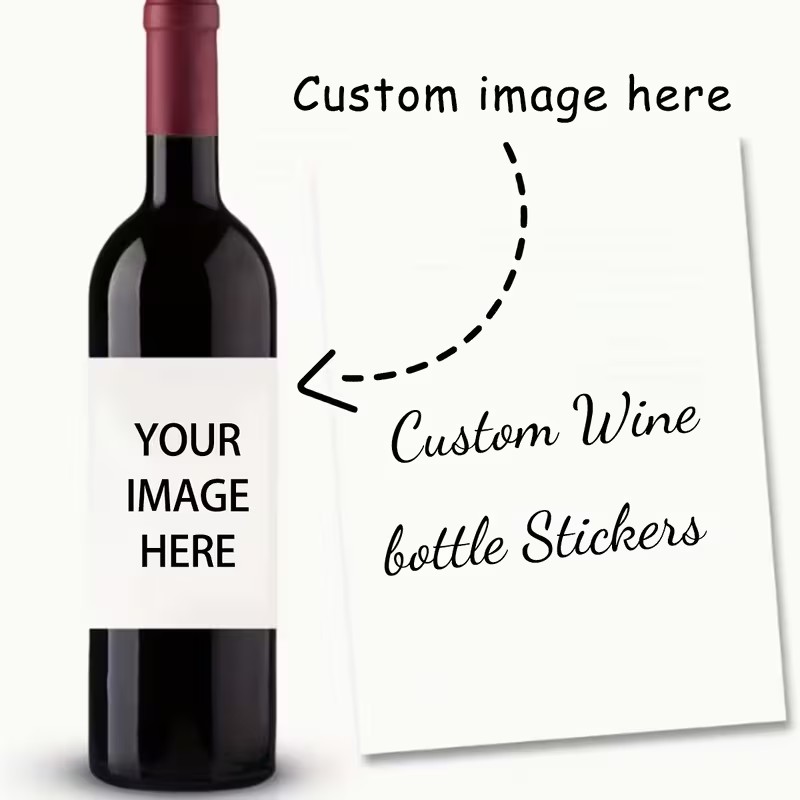 Home Decor Logo - Индивидуальные наклейки для винных бутылок, персонализированные