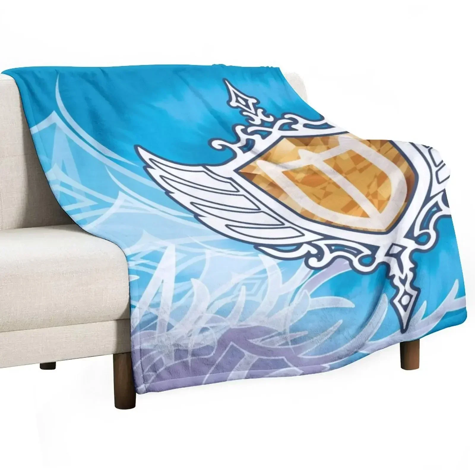 Home Decor Jobs - Плед с изображением паладина из FFXIV,