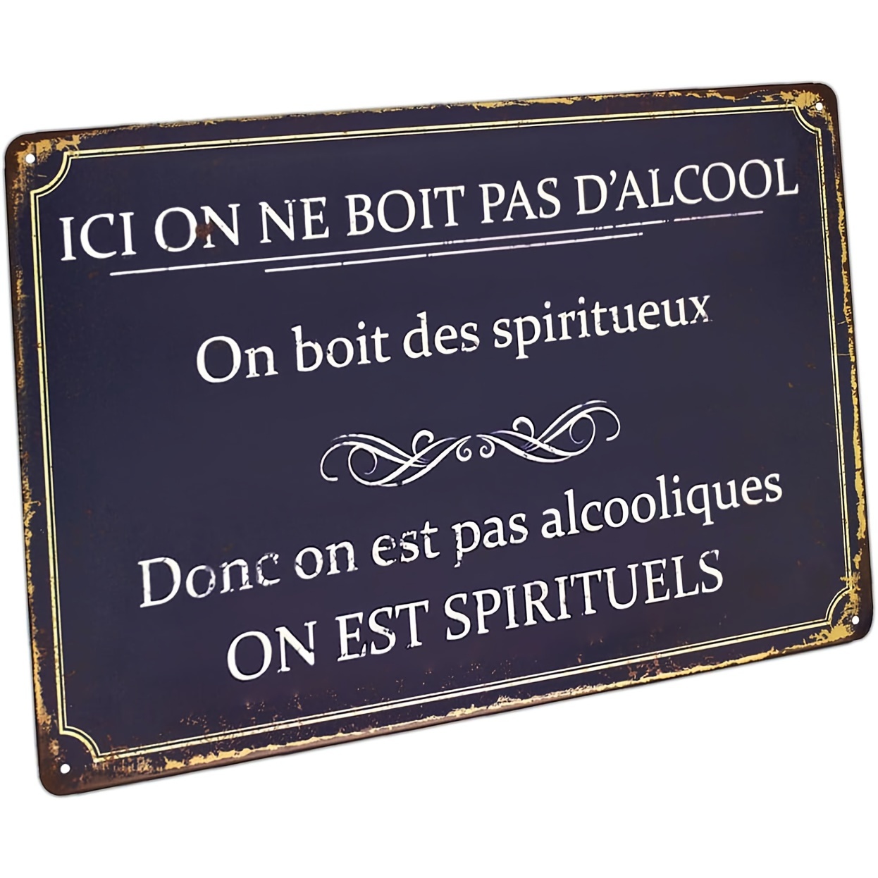 Home Decor Quotes On Wall - Винтажный металлический знак 