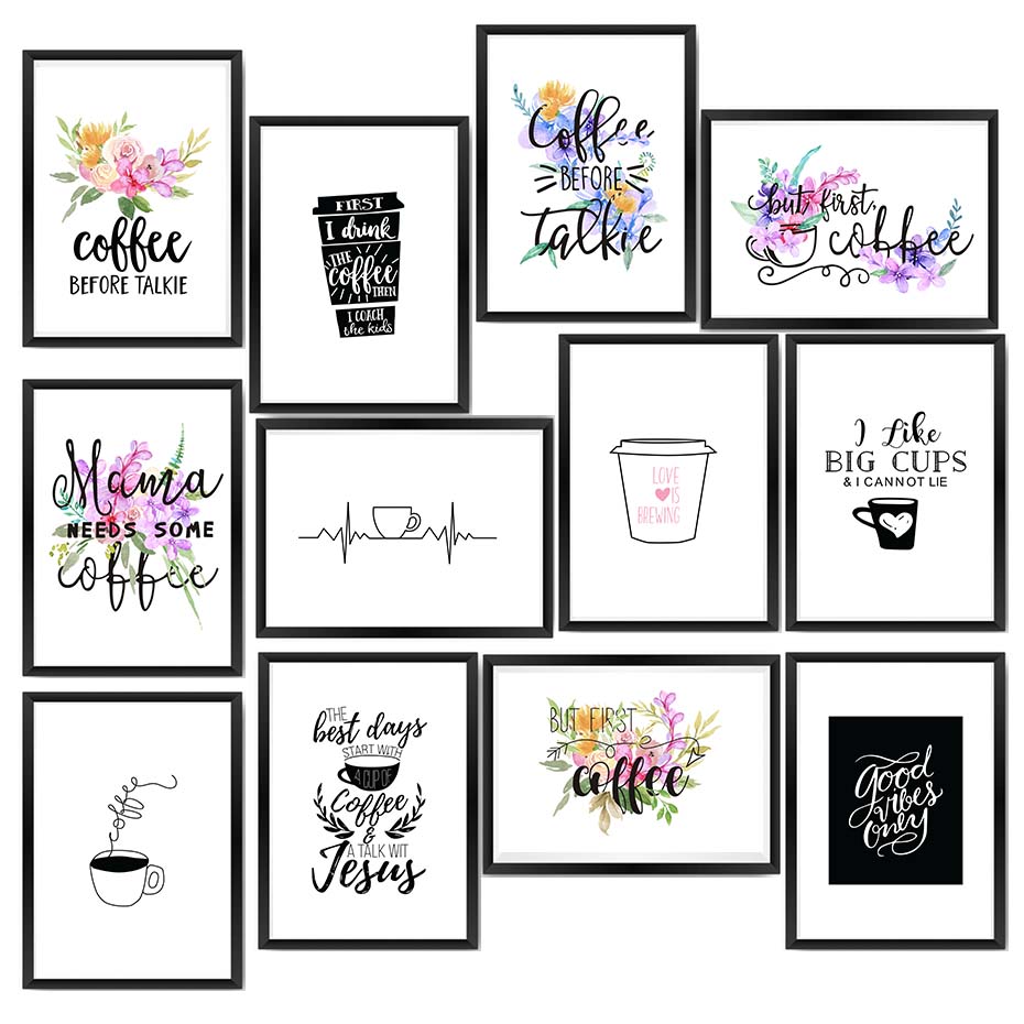 Современные постеры с цитатой  – обзор и цена Home Decor Quotes On Wall