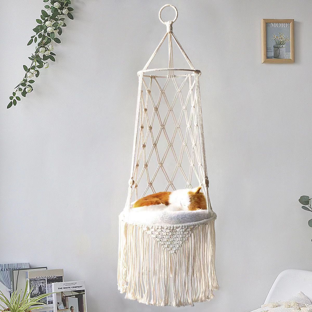 Зимний оконный окунь для кошек – обзор и цена Woven Wall Basket