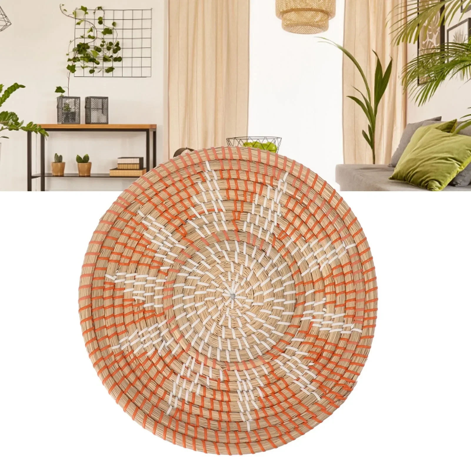 Круглые настенные украшения из – обзор и цена Woven Wall Basket
