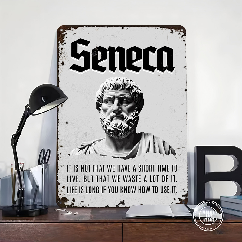 Seneca Stoic Quote 4, металлич – обзор и цена Home Decor Quotes On Wall