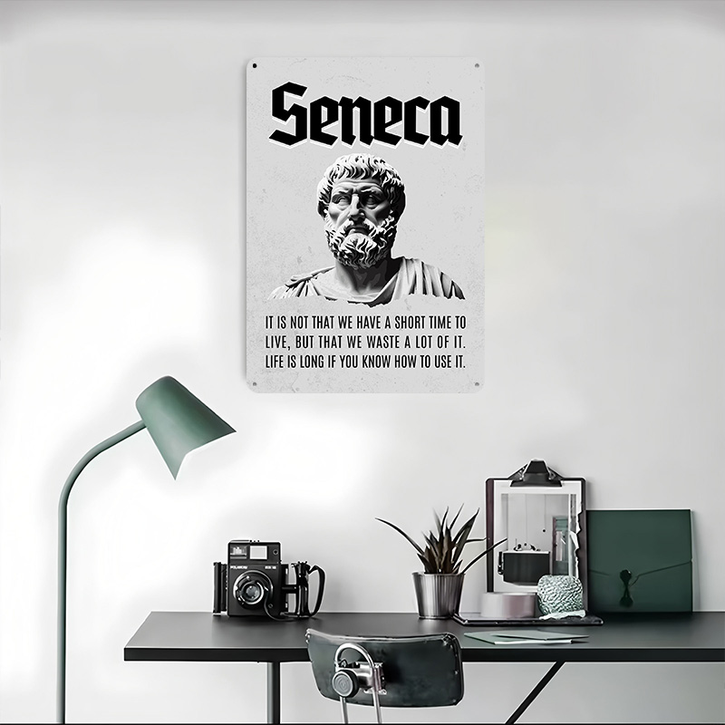 Seneca Stoic Quote 4, металлич – обзор и цена Home Decor Quotes On Wall
