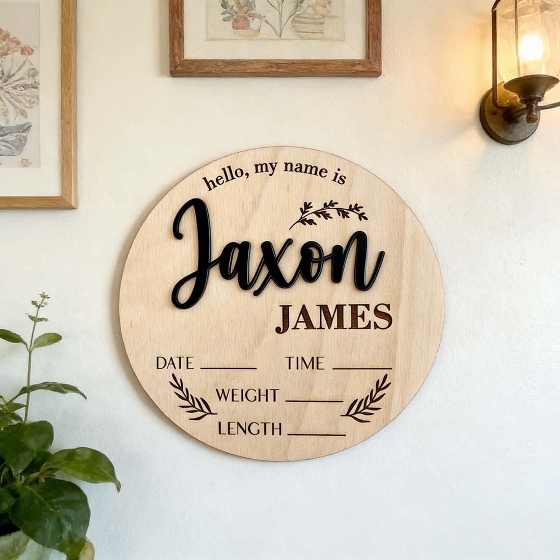 1 шт. Деревянная табличка с им – обзор и цена Home Decor For Birthday