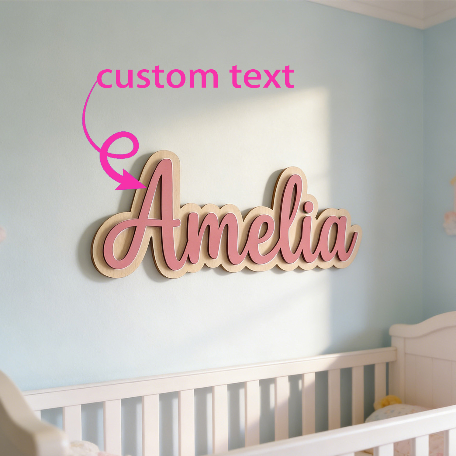 1 шт. Деревянная табличка с им – обзор и цена Home Decor For Birthday