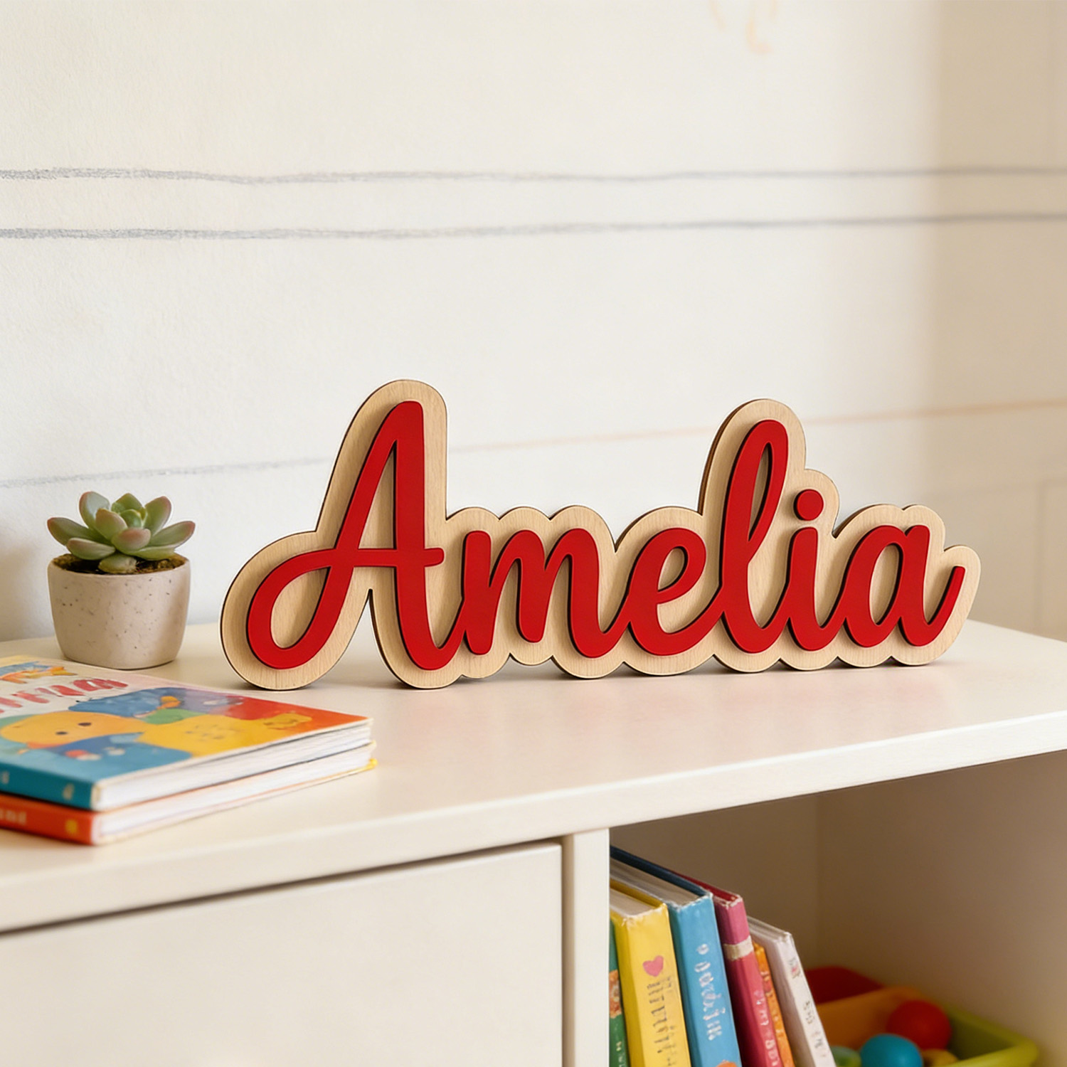 1 шт. Деревянная табличка с им – обзор и цена Home Decor For Birthday