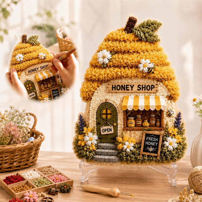 Набор для рукоделия «3D Домик- – обзор и цена Home Decor Kit