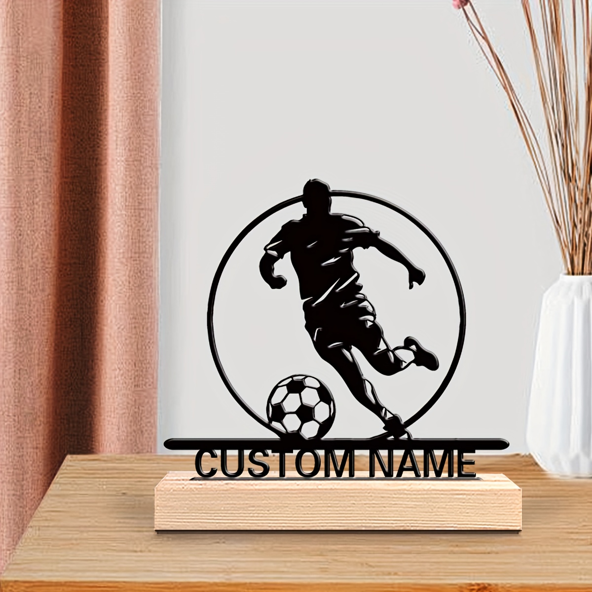 Металлическая статуэтка футбол – обзор и цена Home Decor For Birthday