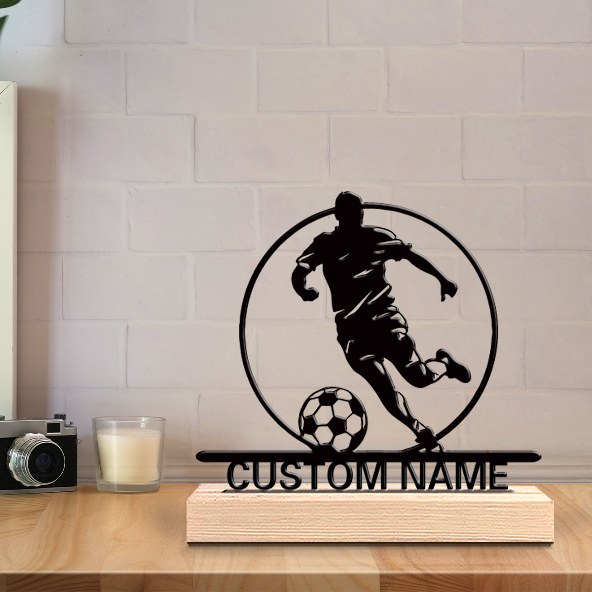 Металлическая статуэтка футбол – обзор и цена Home Decor For Birthday