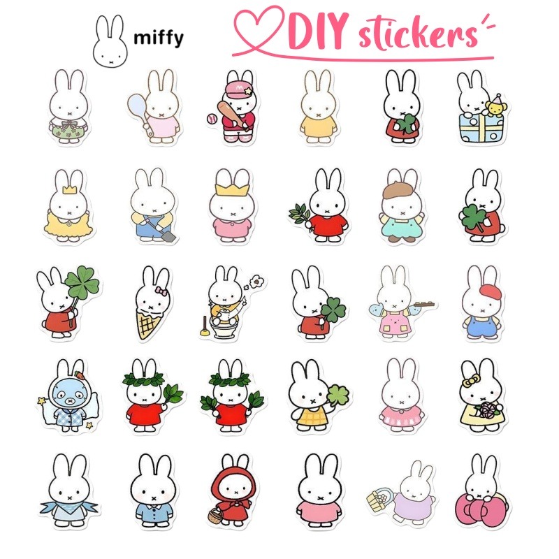 Наклейки Miffy: яркие, креатив – обзор и цена Home Decor Tv