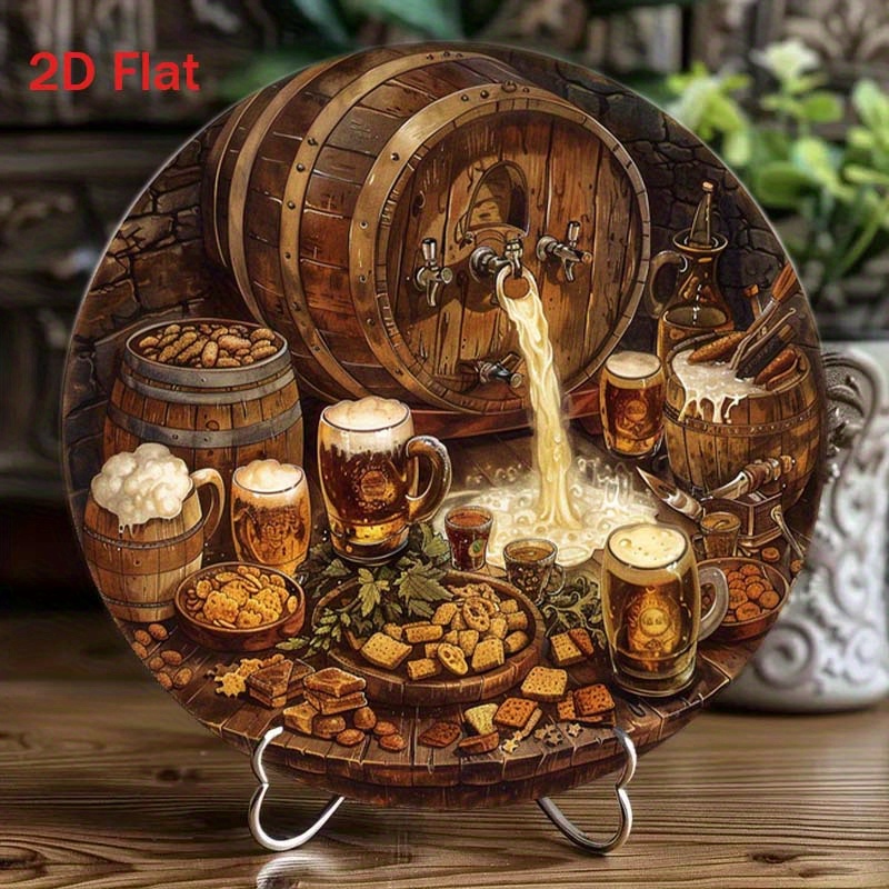 1 шт. круглая 2D плоская алюми – обзор и цена Home Decor Korea