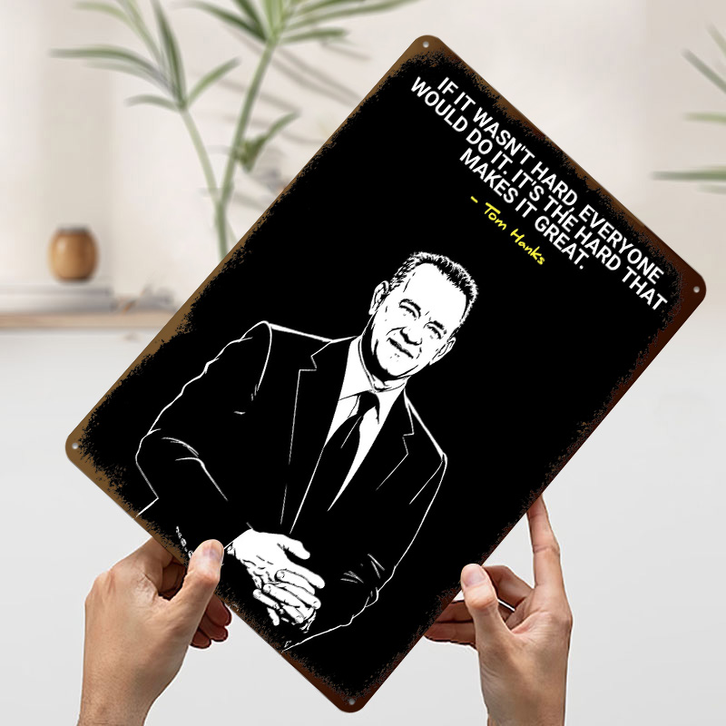 Цитата Тома Хэнка о тяжелой ра – обзор и цена Home Decor Quotes On Wall