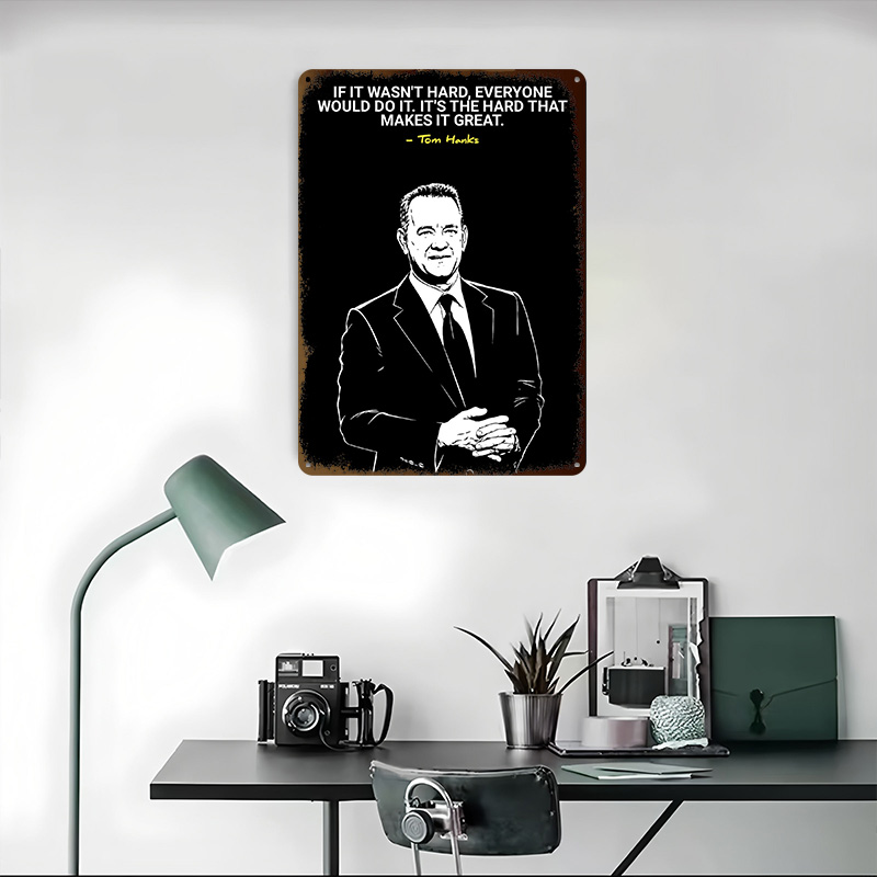 Цитата Тома Хэнка о тяжелой ра – обзор и цена Home Decor Quotes On Wall