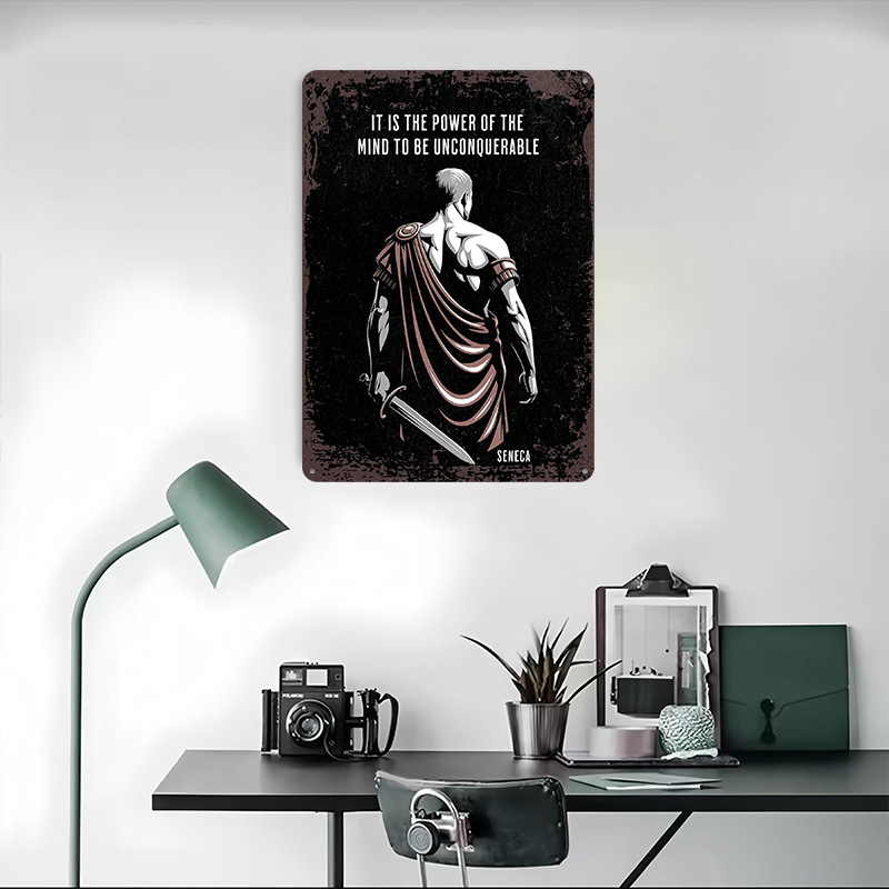 Seneca Stoic Quote металлическ – обзор и цена Home Decor Quotes On Wall
