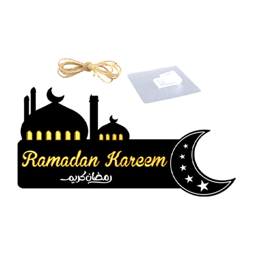 Деревянная подвесная табличка  – обзор и цена Home Decor Ramadan