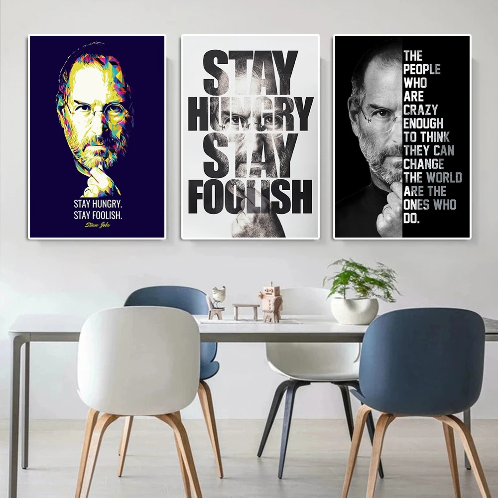 Мотивационный портрет Стива бо – обзор и цена Home Decor Jobs