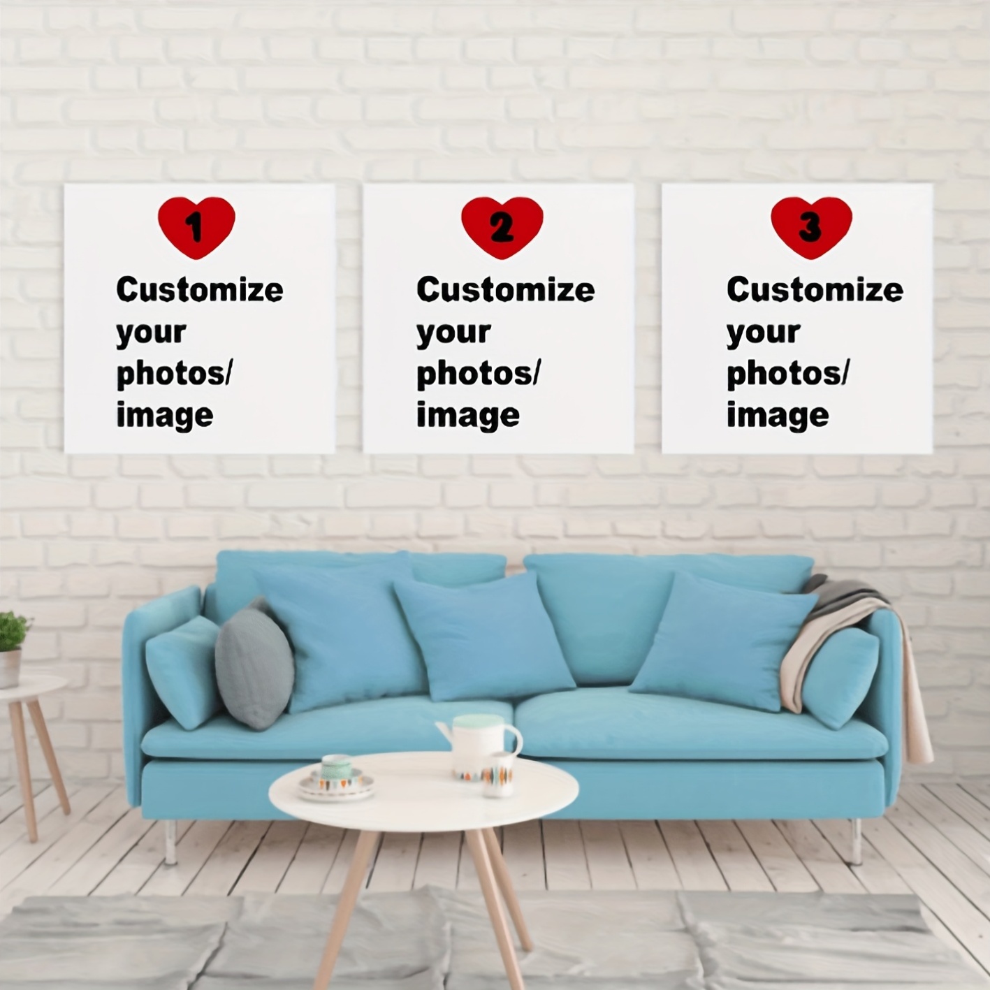 3 шт./компл., квадратный холст – обзор и цена Home Decor Kit
