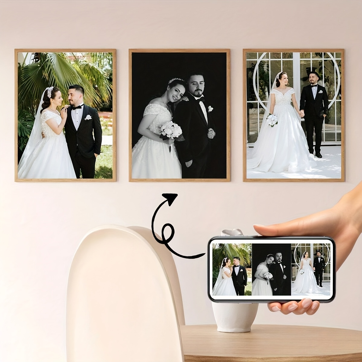 3 шт./компл., квадратный холст – обзор и цена Home Decor Kit