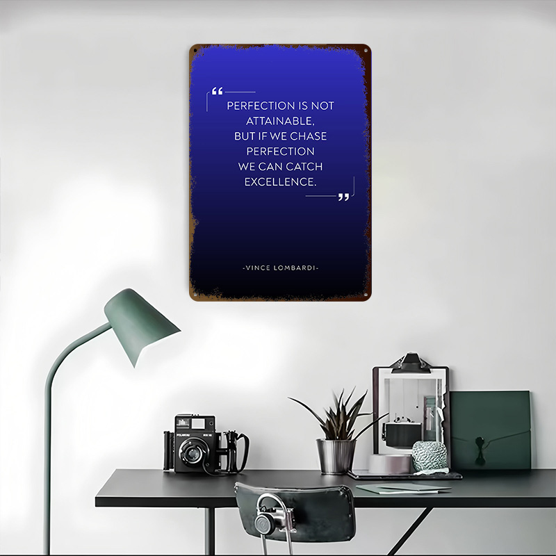 Металлический постер с цитатой – обзор и цена Home Decor Quotes On Wall