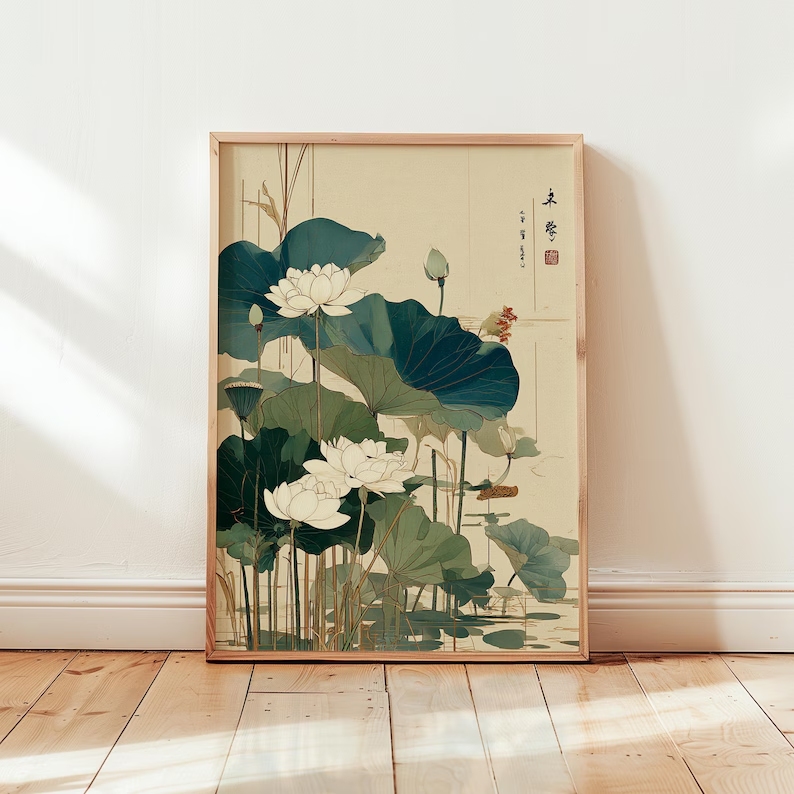 Ретро-японский настенный худож – обзор и цена Home Decor Japanese