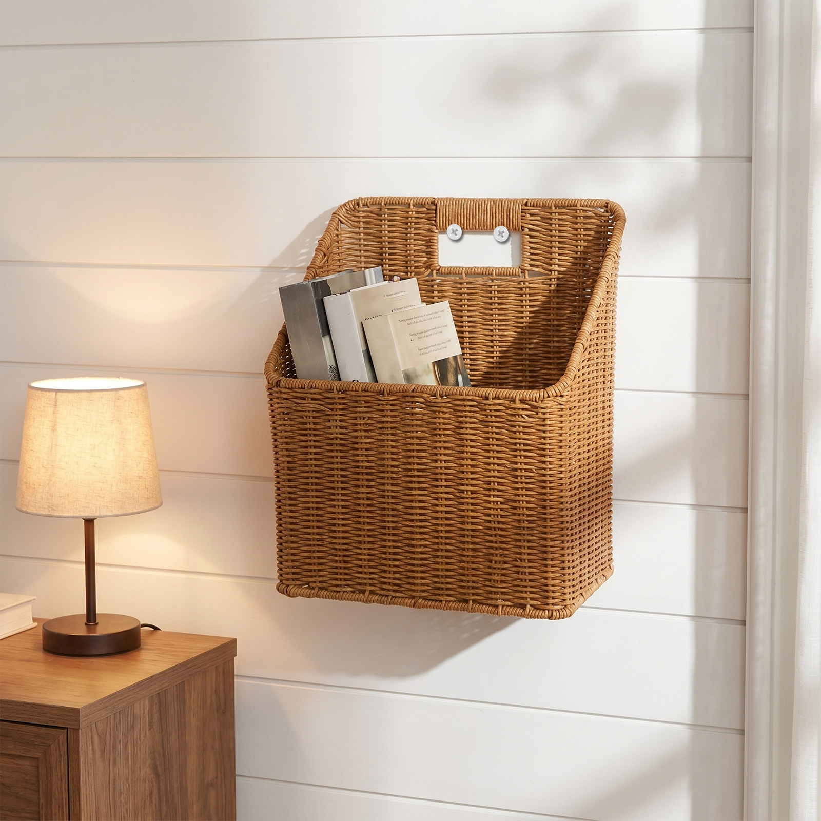Настенная плетеная корзина для – обзор и цена Woven Wall Basket